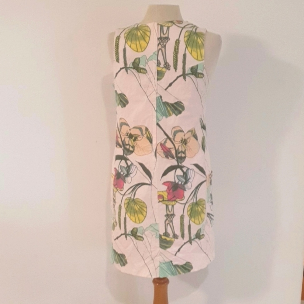 H&M Concious Collection Floral Dress with pockets Size 12 approx - Picture 4 of 6